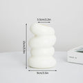 Plastic Flower Vase Nordic Vases for Flowers Creative Spiral Vases Ins Flower Arrangement Container Desktop Ornament Room Decor